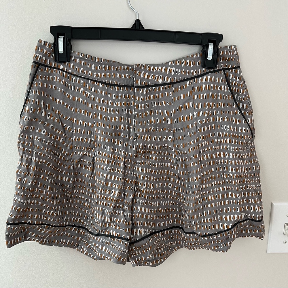 Madewell Broadway & Broome Dress Shorts with Pockets, Gray pattern, Size 2